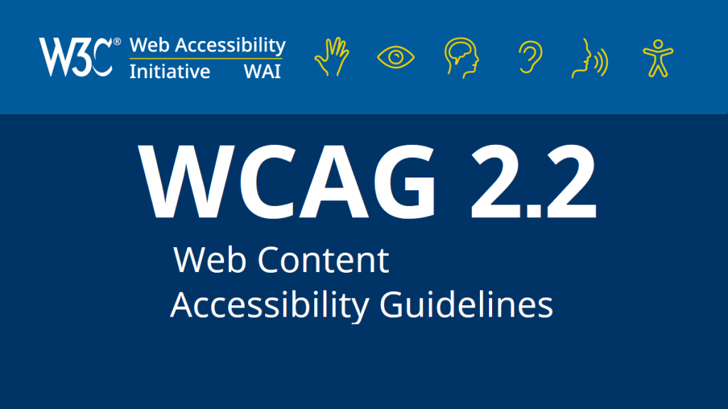 WCAG 2.2 Web Accesibility Guidelines